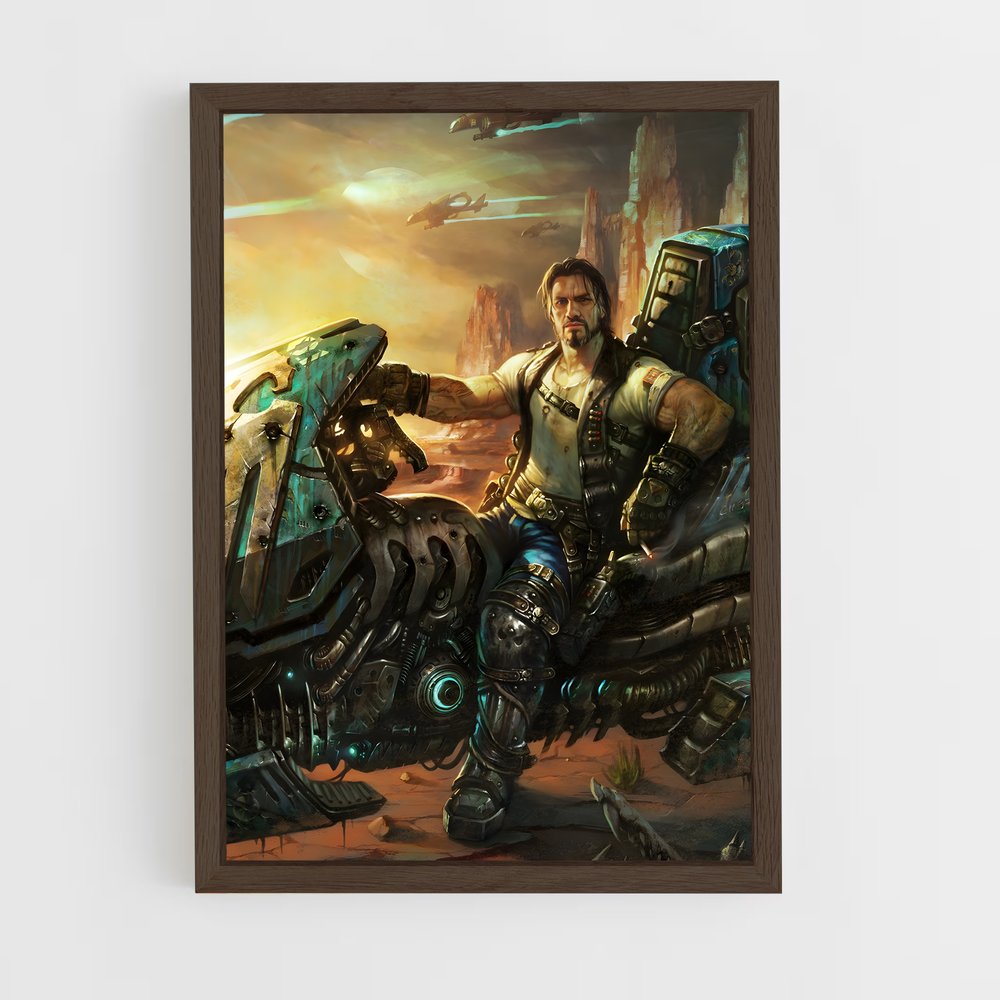 Poster Riders of the Mech – affiche Starcraft (vue 5)